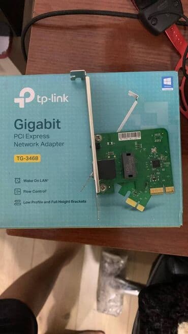 модем маршрутизатор: Сетевой адаптер tp-link Gigabit PCI Express Network Adapter TG-3468 — 2