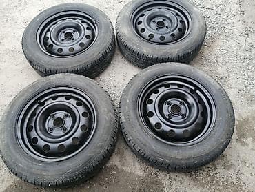 Колеса в сборе 185 / 65 / R 15, Лето, Комплект, Легковые, Железные, отверстий - 4