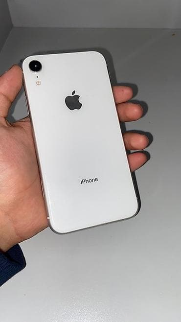 galaxy j5: IPhone Xr, Б/у, 128 ГБ, Белый, 80 % — 1