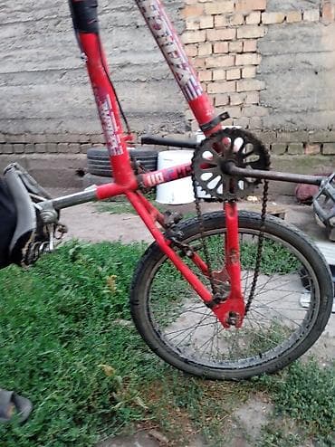 sprinter 516: BMX велосипед, стальная рама 20". Особенности: я его делал под стант — 5