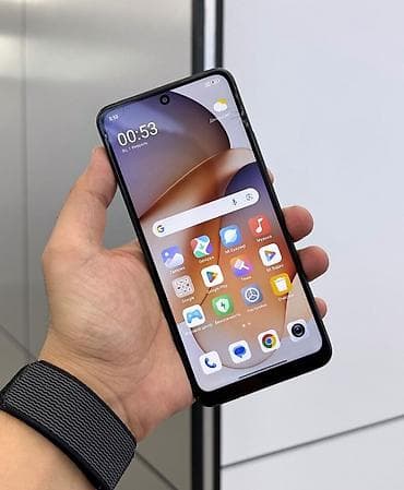 Redmi, Redmi Note 12, Б/у, 128 ГБ, цвет - Синий, 2 SIM