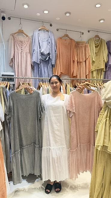 oversize: Летние женские платья свободного кроя - Модели: удлинённые — 3