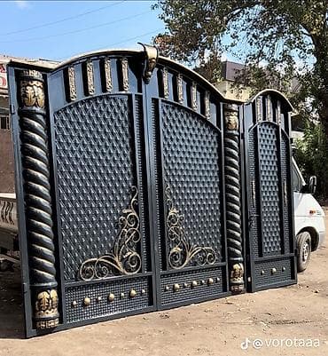 Автоматика для ворот: Металлические ворота и калитки под заказ - Изготовление уличных ворот — 1