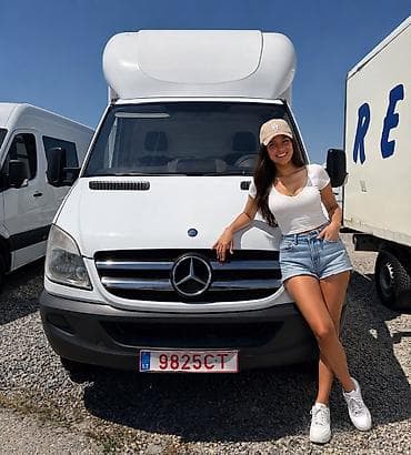 Унаа: Грузовой фургон Mercedes-Benz Sprinter Будка 646 двигатель 2 турбины — 2