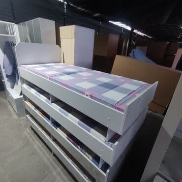 столик для ноутбука для кровати: Односпальная кровать, Новый, С матрасом, длина - 190 см — 6