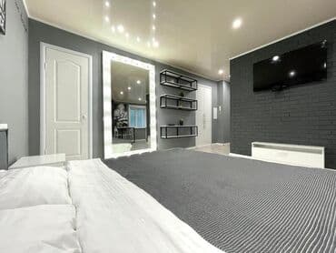 недостроенные дома в бишкеке: 1 бөлмө, Душ кабинасы, Жаздык, жууркан-төшөк каптары, Кондиционер — 25