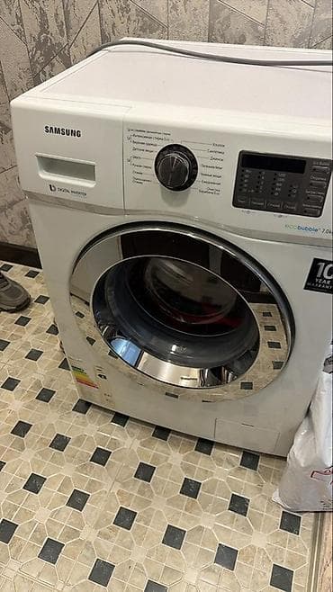 Стиральная машина Samsung с фронтальной загрузкой, EcoBubble