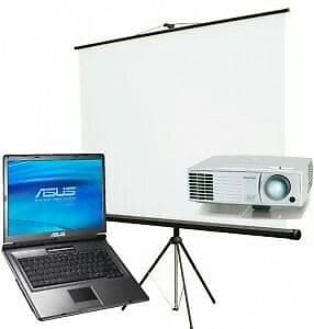 Проекторы: Сдаю в аренду проектор (acer, beng). экран на триножке и настенные 2м- — 2
