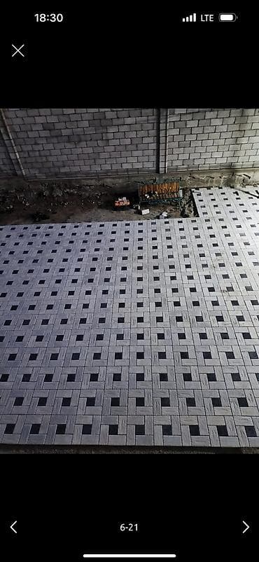 аренда декор: Тротуарная плитка, Другая модель, Под камень, Для двора, Новый — 7