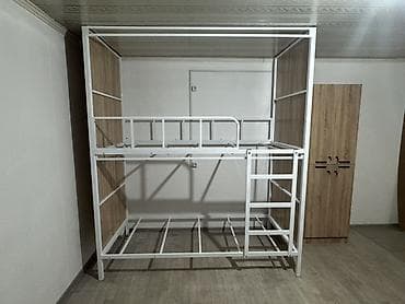 Ремонт, реставрация мебели: Двухъярусная металлическая кровать - Прочная сварная рама из — 6