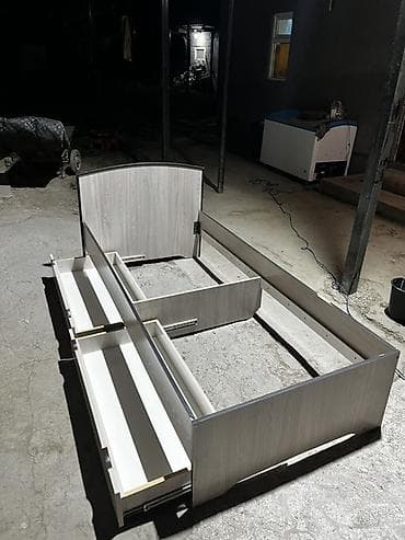 Мебель: Односпальная кровать, С матрасом, длина - 200 см — 3