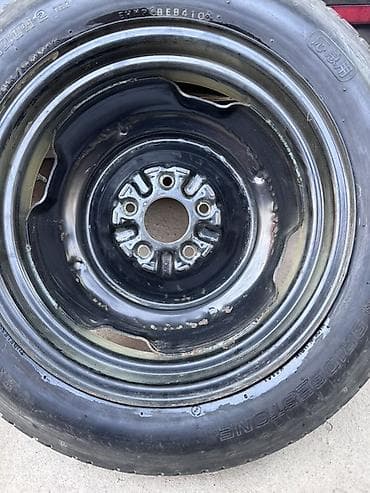 шина 16 с: Колеса в сборе 145 / 80 / R 16, Б/у, Запаска, Легковые, Железные — 5