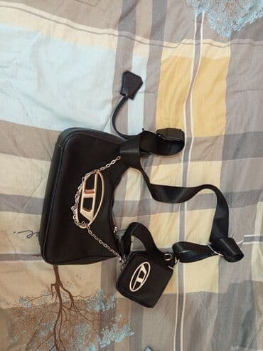 Спортивная сумка, Материал: Экокожа, Унисекс, Новый