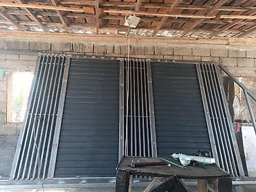 Металлические распашные ворота для въезда/гаража - Конструкция