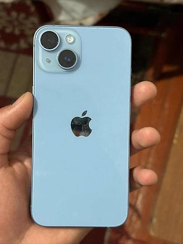 IPhone 14, Голубой, Чехол