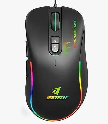 Настольные ПК и комплектующие: ИГРОВАЯ МЫШЬ Jertech XP13 GUNS с подсветкой LED Повысьте уровень — 1