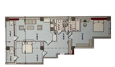 Недвижимость: 3 комнаты, 93 м², Элитка, 10 этаж, Дизайнерский ремонт — 4