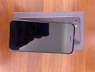 Apple iPhone: IPhone 8, Б/у, 64 ГБ, Черный, Коробка, Кабель — 1