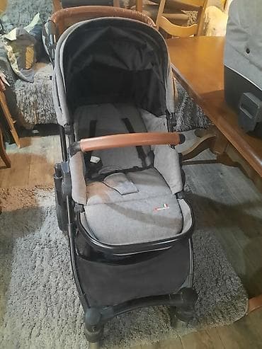 nike tech fleese: Детская коляска 2 в 1 Sellinax (логотип Italia) в универсальном сером — 1