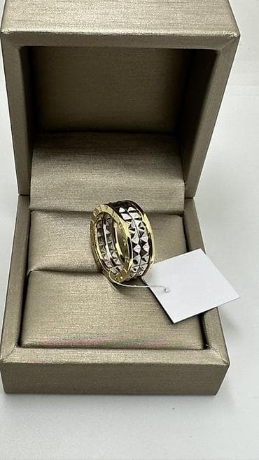 печатка золотой: Кольцо, Проба 585, Женские, Без вставки, Новый — 4