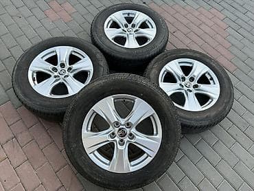 gtr skyline: Колеса в сборе R 16, Лето, Б/у, Комплект, Литые, отверстий - 5 — 1