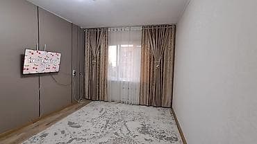 105: 1 комната, 34 м², Аламедин-1 мкр 105 серия, 7 этаж, Евроремонт — 3