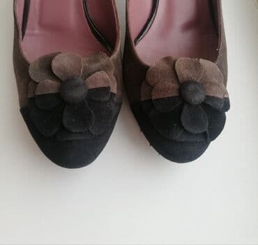 туфли беж цвет: Осенне-весенние туфли. 37 размер. Кожа+замша. Покупала в маг. Lion — 2