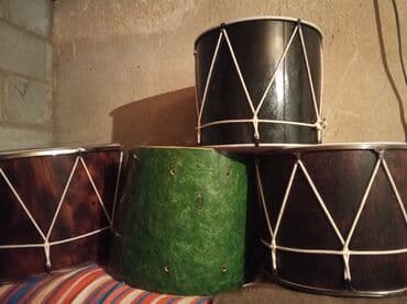 караоке микрафон: Кавказские музыкальные барабаны — 5