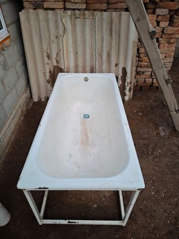 ремонт дрел: Ванна, Прямоугольная, Материал: Чугун, Размер: 150 x 70 см — 3