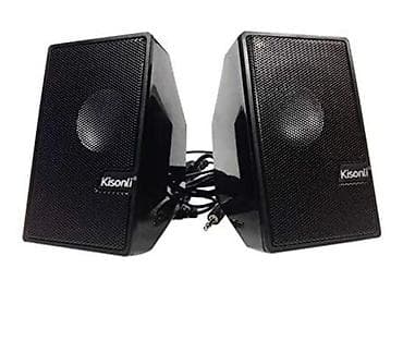 колонки компьютера: KISONLI V410 - это портативная акустика для компьютеров. Колонки имеют — 1