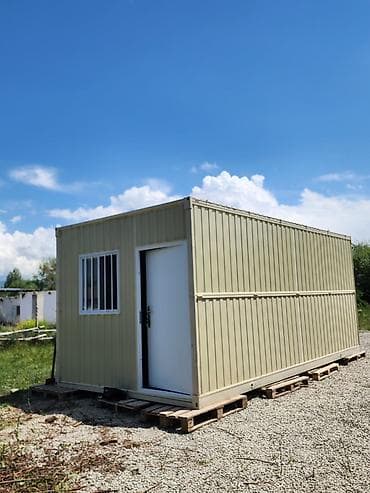 автомойка робота: Модульный домик мобильный домик домик размер 6×3 утеплитель базальт — 2