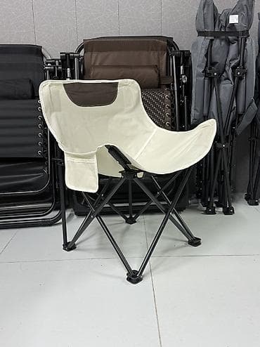 походный стул: Походный складной стул, Новый, Другой материал, цвет - Зеленый — 4