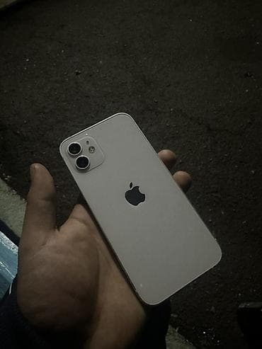 infinix note 30i: IPhone 12, Б/у, 128 ГБ, Белый, Защитное стекло, Чехол, 83 % — 1