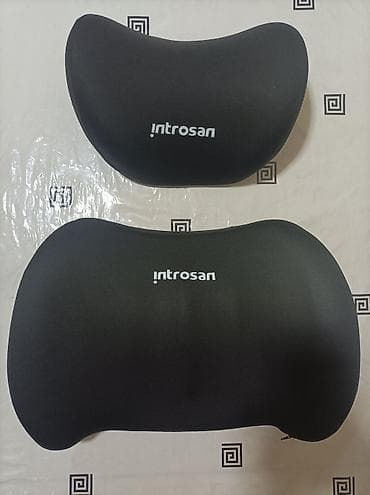 спинка: Подушка с мягкой набивкой, цвет - Черный — 1