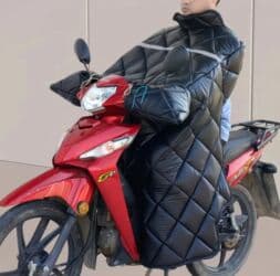 #моточехол #мотонакидка #утепленный чехол намотоцикл #защита от холода