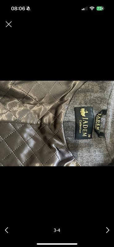 пальто женское бишкек цена: Пальто, Классика, Осень-весна, Кашемир, По колено, Карманы накладные — 3