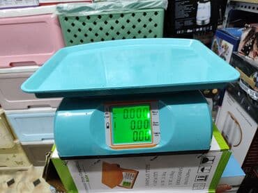 кассовое оборудование для магазина: Электронный весы от 5г до 40кг Точность до 5 грамма Зарядки хватает — 3