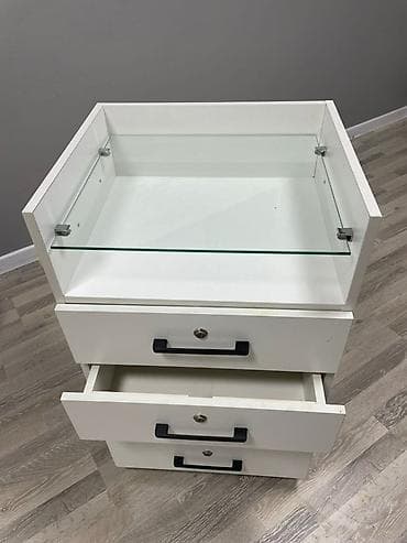 Медициналык эмерек: Кеңсе эмереги комплекти, Колдонулган, Өзү алып кетүү, түсү - Ак — 7