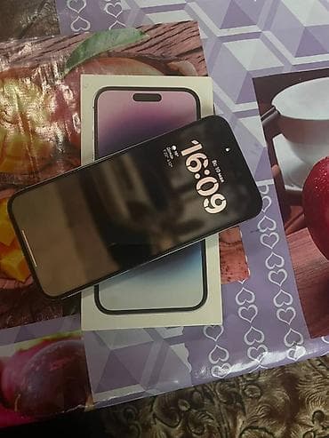 IPhone 14 Pro Max, 128 ГБ, Deep Purple, Коробка, 85 %