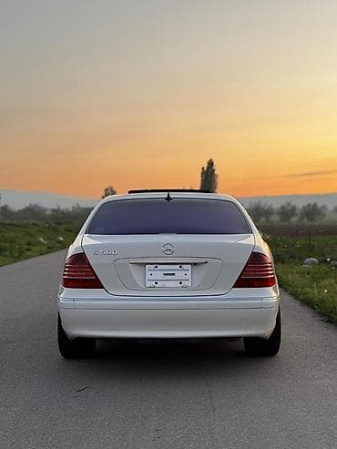 задный мос: Mercedes-Benz S-Class: 2004 г., 5 л, Автомат, Седан — 4