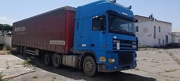 даф 95 разбор: Тягач, DAF, 2002 г., Шторный — 1