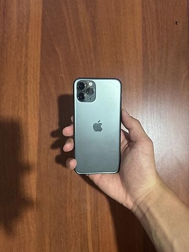 IPhone 11 Pro, Б/у, 256 ГБ, Matte Midnight Green, 72 %