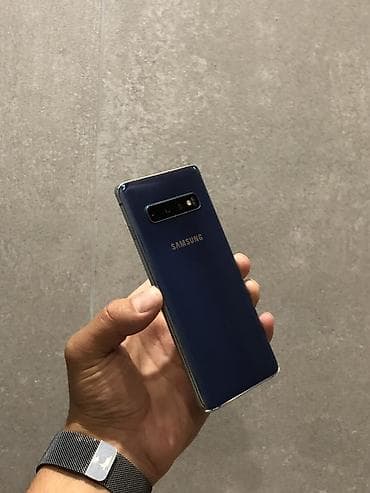 samsung galaxy tab s10: Samsung Galaxy S10, Б/у, 128 ГБ, цвет - Синий, 1 SIM — 6