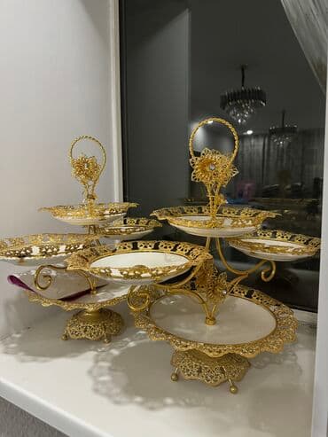 конфетница этажерка бишкек цена: Декор для дома и сада, Самовывоз — 2