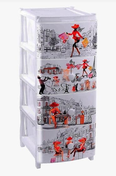 мебель для ванной комнаты фото цены: Комод Комод выдвижной пластиковые комоды(шкафчик) комоды Тумба — 29