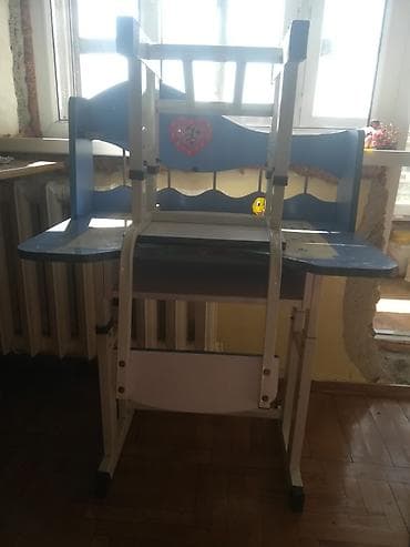 детски парта: Детский учебный комплект: парта с полкой и стул. (Удобный, ОЧЕНЬ — 3