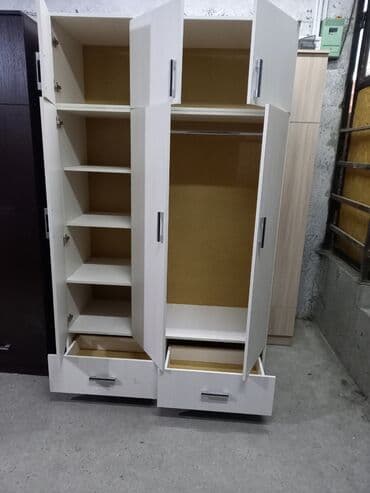 гардеробный шкаф для одежды: Шкаф для одежды, Новый, Прямой, ЛДСП — 3