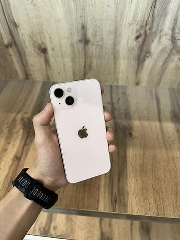 ipad m2 pro: IPhone 13, Б/у, 128 ГБ, Розовый, Защитное стекло, Чехол, 100 % — 1