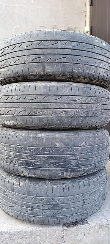 Колпаки: Колеса в сборе 185 / 65 / R 15, Лето, Б/у, Комплект, Легковые, Литые, отверстий - 4 — 6