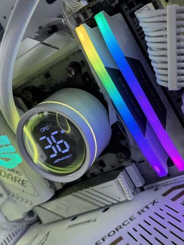 самова: Компьютер, ядер - 8, ОЗУ 32 ГБ, Игровой, Новый, AMD Ryzen 7, NVIDIA GeForce RTX 5070, NVMe — 3